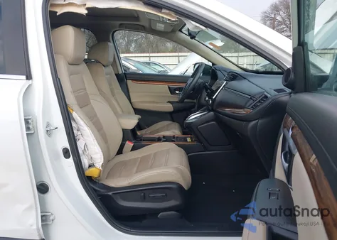 2021 Honda Cr-V Hybrid Touring из США, поврежденный, VIN 7FART6H97ME012663